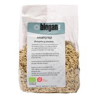 Biogan Hampefrø Afskallede Ø - 400 g.