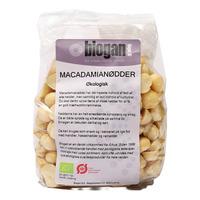 Biogan Macadamianødder Rå Ø - 400 g.