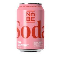 Nåbe Soda Pink Grapefruit - 330 ml.