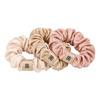 Parsa Beauty Signatur Scrunchies - Beige/Rosa/Creme - 3 stk.