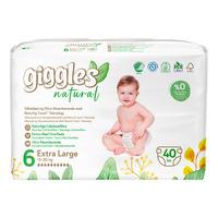 Giggles Extra Large 15-30 kg - 40 stk.