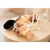 Parsa Beauty Signatur Scrunchies - Creme/Hvid - 2 stk.