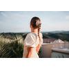 Parsa Beauty Signatur Scrunchies - Creme/Hvid - 2 stk.
