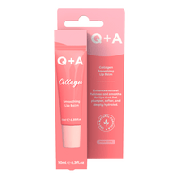 Q+A Collagen Rose Tint Lip Balm - 10 ml.