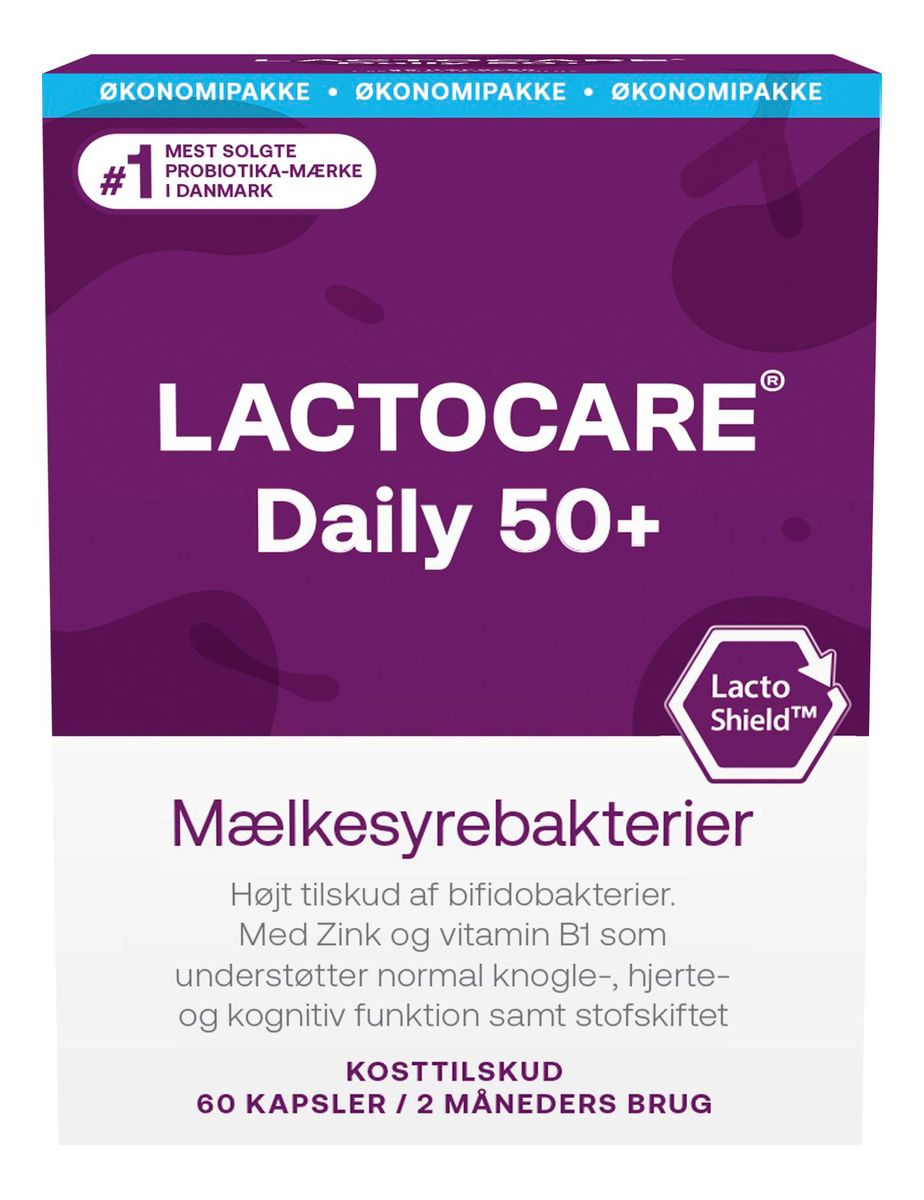 Lactocare 50+ - 60 stk.
