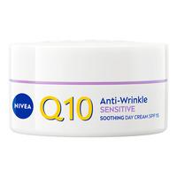 Nivea Q10 Sensitive Anti-Wrinkle Day Cream SPF15 - 50 ml.