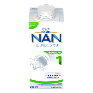 NAN SENSILAC Drikkeklar 1 fra fødslen – 200 ml.