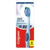 Colgate 360 Deep Clean Tandbørste Soft - 4 stk.