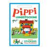 Pippi Langstrømpe - Klistermærker - Villa Villekulla - 1 stk.
