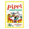 Pippi Langstrømpe - Klistermærker - Venner - 1 stk.