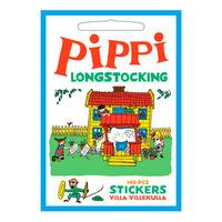 Pippi Langstrømpe - Klistermærker - Villa Villekulla - 1 stk.