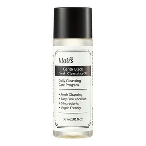 Klairs Gentle Black Fresh Cleansing Oil - 30 ml.