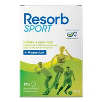 Resorb Sport Hyldeblomst-Lime - 2 x 10 stk.
