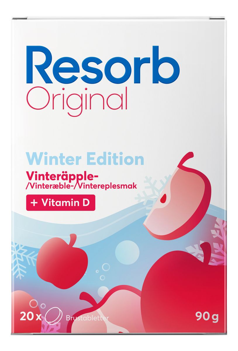 Resorb Original Vinteræble - 2x10 brusetabl.