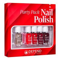 Depend Nail Polish Party Pack - 5 stk.