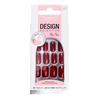 Depend Design Selection - Deep Cherry Medium Square - 1sæt