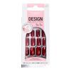 Depend Cosmetics Design Selection - Deep Cherry Medium Square - 1 stk.