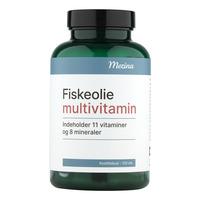 Mezina Fiskeolie + Multivitamin - 120 kaps.