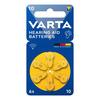 Varta Batteri Høreapparat v10 - 6 stk.