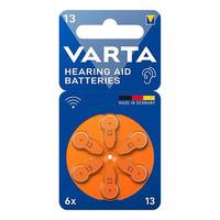 Varta Batteri Høreapparat v13 - 6 stk.