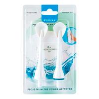Ekulf PowerFlosser Cordless Tongue Scraper Tip - 2 stk.