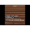 L'Oréal Paris Infaillible Brows 24H Volumizing Eyebrow Mascara - 1.0 Ebony - 5 ml.