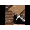 L'Oréal Paris Infaillible Brows 24H Volumizing Eyebrow Mascara - 1.0 Ebony - 5 ml.
