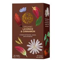 Tulsi Licorice & Cinnamon Te Ø - 20 breve