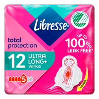 Libresse Ultra Long Wing - 12 stk.