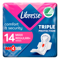 Libresse Maxi Normal Wing Bind - 14 stk.