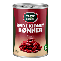 Taste of Nature Røde Kidney Bønner  - 400 g.