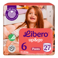 Libero Up&Go 6 Bukseble 13-20 kg - 27 stk.