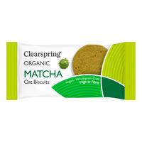 Clearspring Havrekiks Matcha - Ø - 40 g.