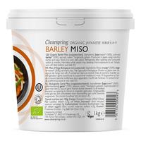 Clearspring Miso - Barley (Byg Miso) - Upasteuriseret - Ø - 1 kg.