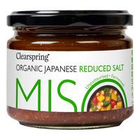Clearspring Miso - Brown Rice (Reduceret Salt) - Upasteuriseret - Ø - 270 g.