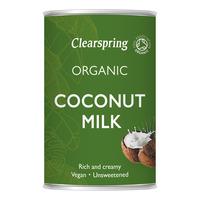 Clearspring Kokosmælk - Ø - 400 ml.