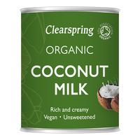 Clearspring Kokosmælk - Ø - 200 ml.
