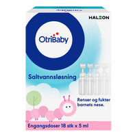 Otribaby Saltvandsløsning - 18x5 ml.