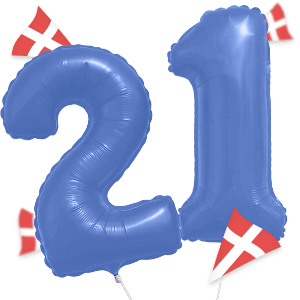 Fødselsdag 21 år - 2026