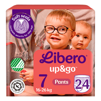 Libero Up&Go 7 Bukseble 16-26 kg - 24 stk.
