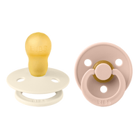 BIBS Colour Latex Str. 3 - Ivory/Blush - 2 stk.