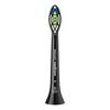 Philips Sonicare Optimal White Børstehoveder - Sort - 6 stk.