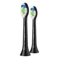 Philips Sonicare Optimal White Børstehoveder - Sort - 2 stk.