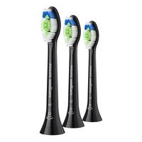 Philips Sonicare Optimal White Børstehoveder - Sort - 3 stk.