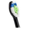 Philips Sonicare Optimal White Børstehoveder - Sort - 3 stk.