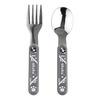 Akuku Stainless Steel Spoon and Fork - 1 stk.