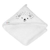 Akuku Baby Hooded Bath Towels - 100x100 cm - White - 1 stk.