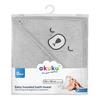 Akuku Baby Hooded Bath Towels - 100x100 cm - Grå - 1 stk.