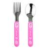 Akuku Stainless Steel Spoon and Fork - 1 stk.