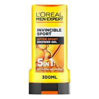 L'Oréal Paris Men Expert Invincible Sport 5-In-1 Shower Gel - 300 ml.